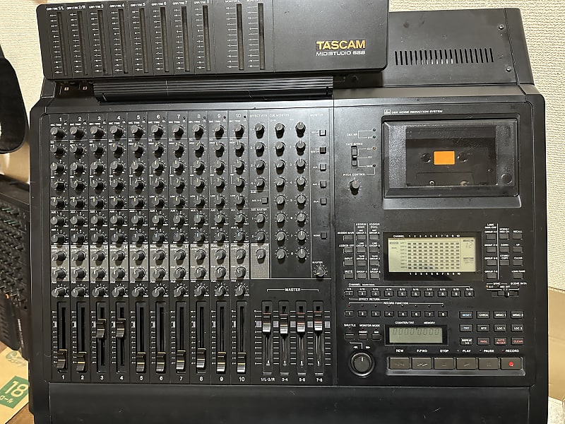 TASCAM MidiStudio 688 8-Track Cassette Recorder 1990s - Black