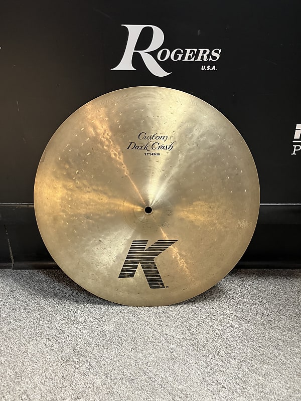 Zildjian K Custom Dark 17” Crash Cymbal