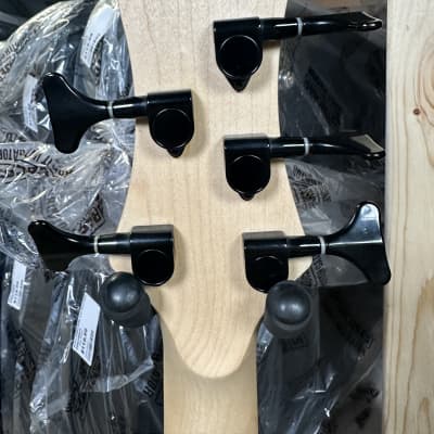 Dean Edge 2 5-String Bass Spalted - Charcoal Burst #11231 image 6