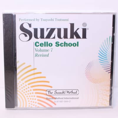 Suzuki CELLO SCHOOL VOLUME 7 Revised CD for sale