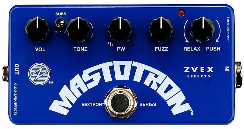 ZVEX Vextron Mastotron Silicon Fuzz Pedal | Reverb