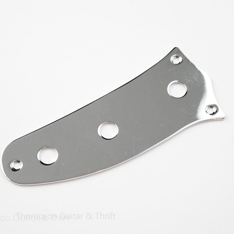 Chrome Fender Mustang® style Control Plate Reverb