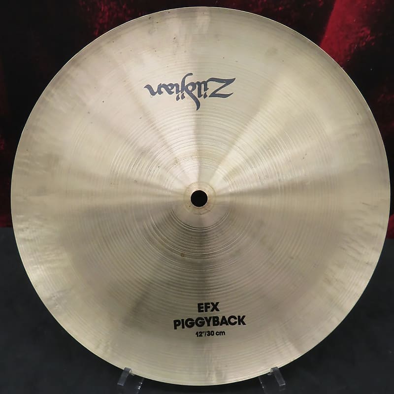 Zildjian 12" A Series EFX Piggyback Cymbal 1988 - 2004 image 1