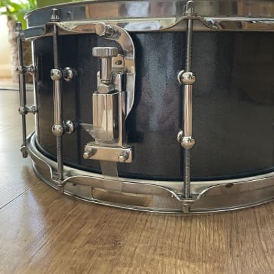 RCD Maple/Birch 14x6.5 Snare Drum Black Sparkle image 5