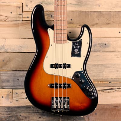 Fender Player Plus Active Jazz Bass (2021, 3-Color Sunburst) image 1