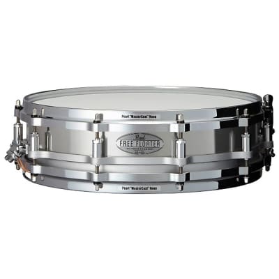 Pearl S1330B Piccolo Snare, 13x3, Black Lacquer Steel