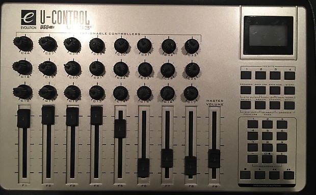 Evolution M Audio UC 33 Midi Controller Reverb