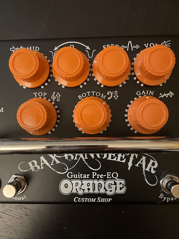 Orange Bax bangeetar 2019 Black | Reverb