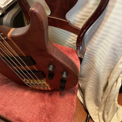 peavey  cirrus 5 string bass guitar walnut image 15