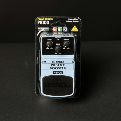 Reverb.com listing, price, conditions, and images for behringer-pb100-preamp-booster
