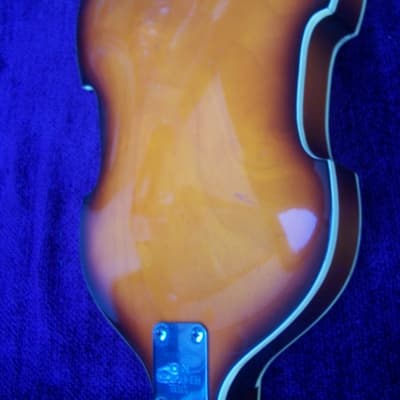 VINTAGE CONRAD 1960's GUITAR - Violin Shape  - Sunburst image 8