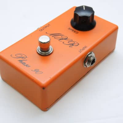 Original Vintage 1974 Script Bud Box MXR Phase 90 Guitar