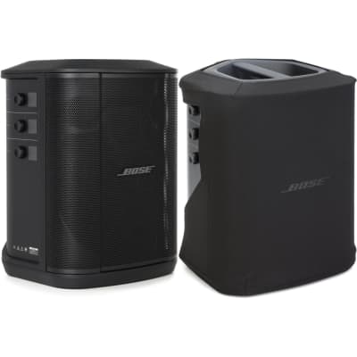 Bose S1 Pro+ Multi-position PA System with Battery and Black Fabric Cover image 1