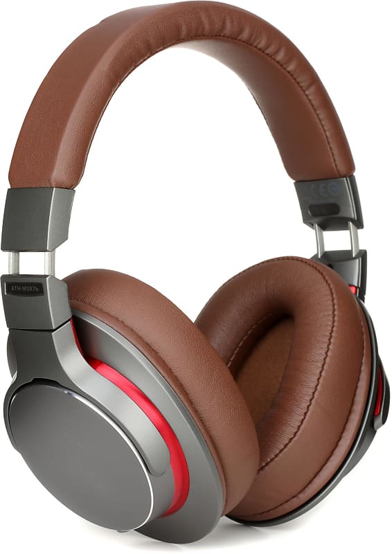 Audio-Technica ATH-MSR7b High-resolution Closed-back Dynamic Headphones - Gun Metal (ATHMSR7bGMd1)  			