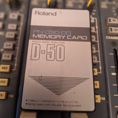 Roland ローランド PN-D50-04 Roland D-50 ROM Card PN-D50-04 Decay and Sound Effect Group 2 | Reverb