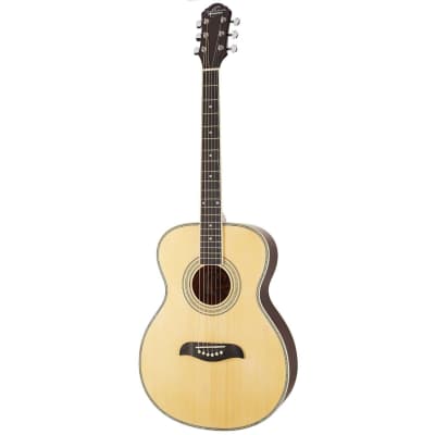 Oscar Schmidt OF2 Folk Style Acoustic Guitar, Natural for sale