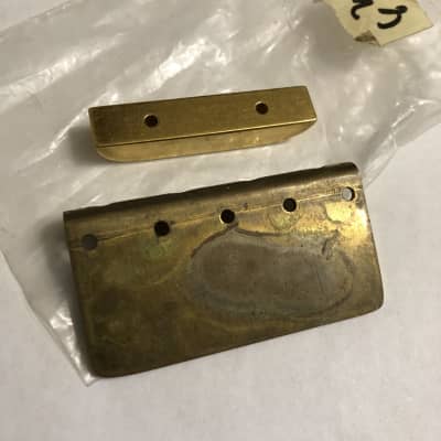 Fender Bass 1980's Gold Bridge and Thumb rest image 11