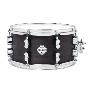 PDP PDSN0713BWCR 7x13" Black Wax 10-Ply Maple Snare Drum