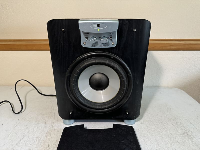 Mirage Omni S8 Powered Subwoofer Home Theater Sub Bass | Reverb