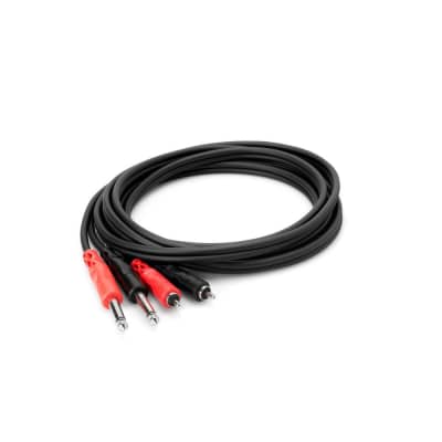 Hosa CPR-204 Stereo Interconnect Cable, Dual 1/4 in. to RCA - 13 ft. image 2