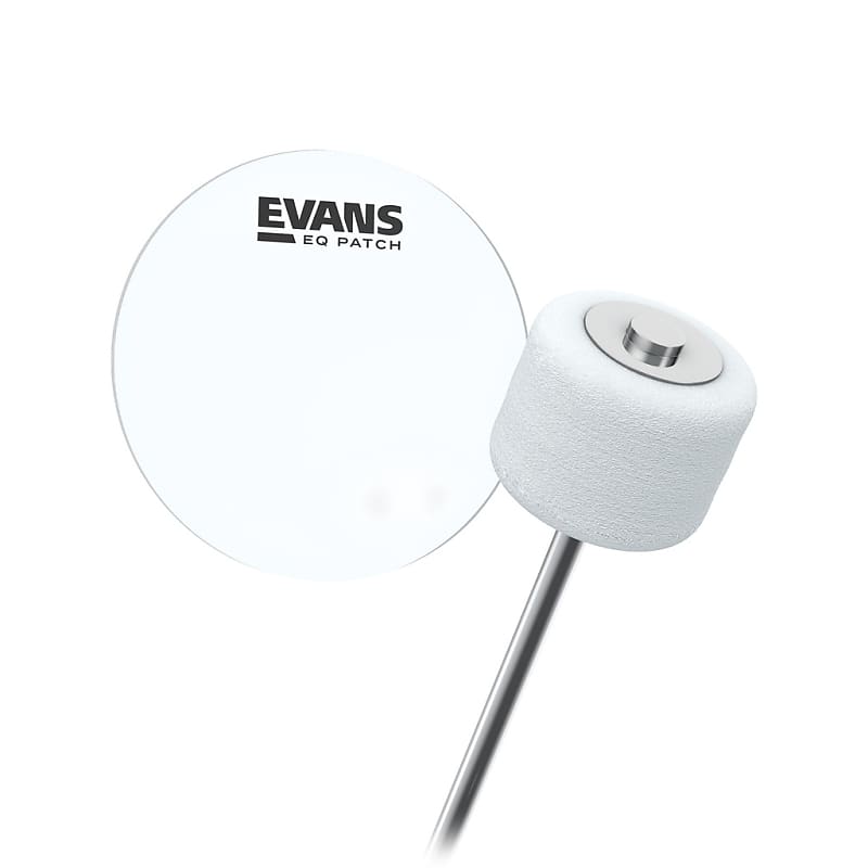 Evans EQ Pedal Patch (Single Clear Plastic) image 1