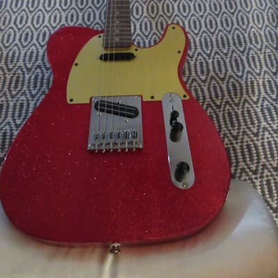 ~Cashified~ Fender Squier Red Sparkle Telecaster  w/Bridge HumBucker image 11