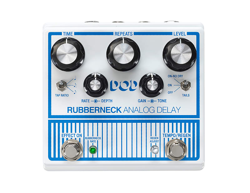 DOD Rubberneck Analog Delay Pedal. New with Full Warranty! image 1