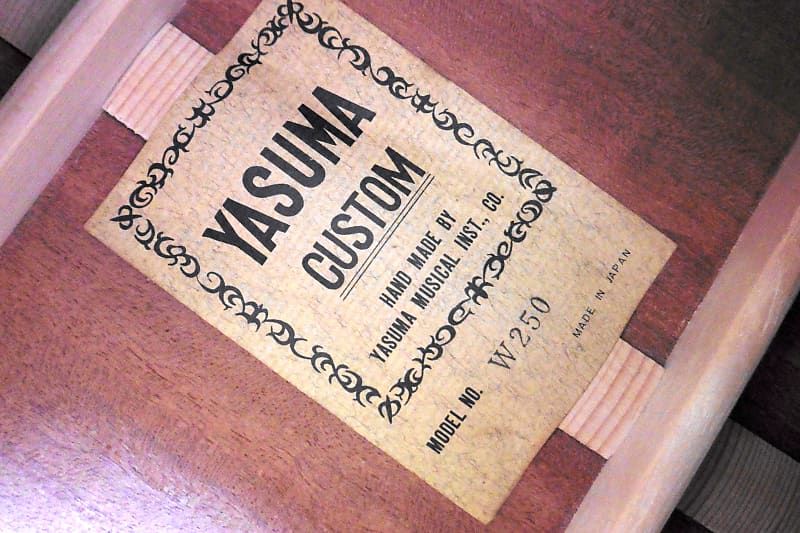 Acoustic Guitar Yasuma Custom No. 220 Natural | eBay