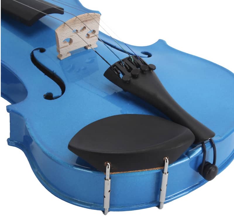 OEM 4/4 Beginner Blue Violin with Bow & Case 2023 Students
