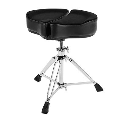 Ahead Spinal-G Drum Throne with 3 legs | Black image 1