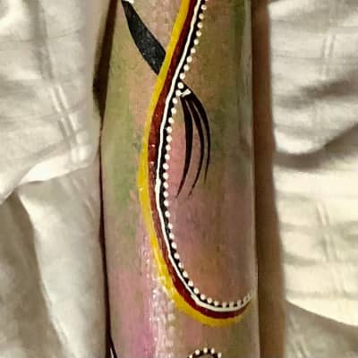 Australian Aboriginal Didgeridoo  2019 hand painted image 7
