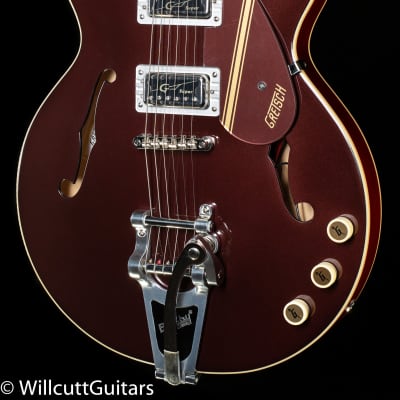 Gretsch G2604T Limited Edition Streamliner Rally II Center Block with Bigsby Two-Tone Oxblood/Walnut Stain (859) image 1