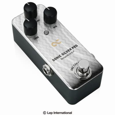 One Control Sonic Silver PEG Bass Pre-amp - BJF Series Effects Pedal for Electric Bass - NEW! image 3