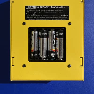 Critter & Guitari Terz Amplifier Yellow image 3