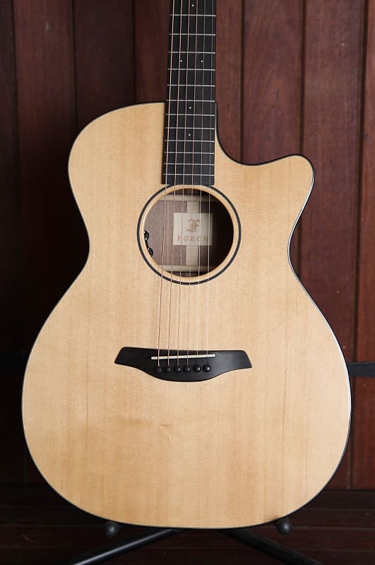 Furch Blue Plus OMc-SW Spruce Walnut Cutaway Acoustic-Electric Guitar image 1