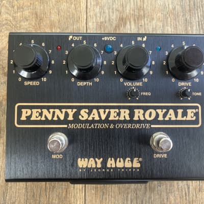 Reverb.com listing, price, conditions, and images for way-huge-penny-saver-royale-modulation-overdrive