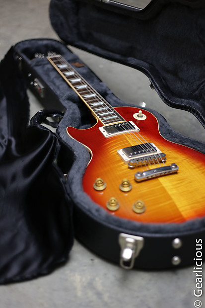 Gibson USA Les Paul サンバースト 2002年製 2002 Gibson Les Paul Standard Plus Trans Amber | Guitar Chimp
