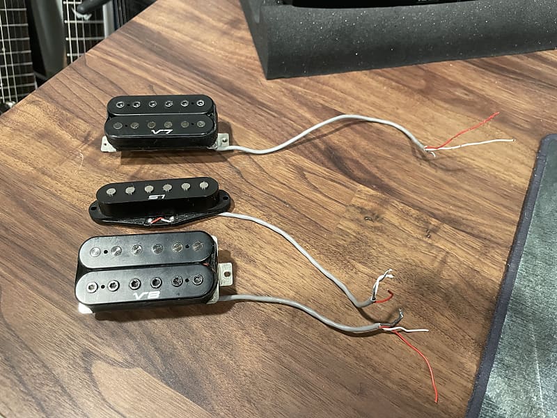 Ibanez V7 V8 S1 Pickups - Japan - Full Electronics Set - MIJ