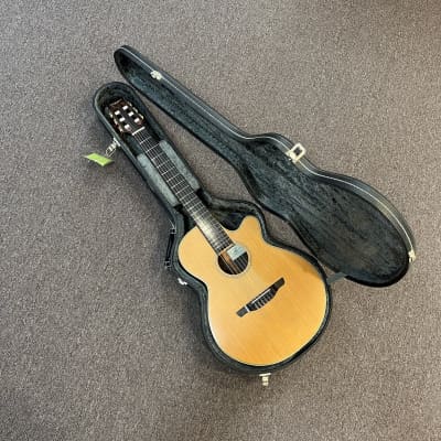 Used Takamine NPT-110(n) Nylon Acoustic Guitar with Hardcase image 13