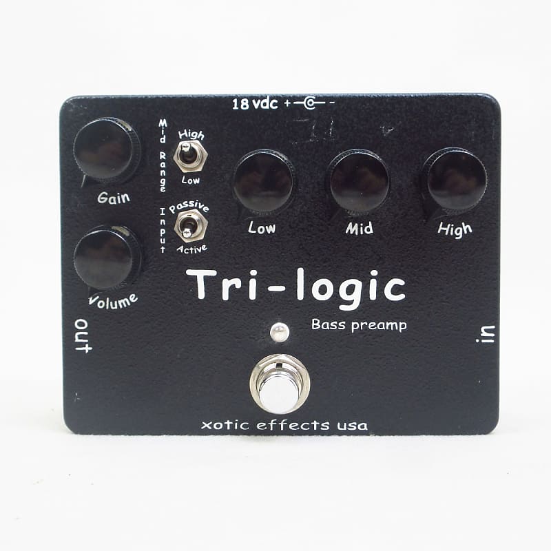 Xotic Tri-logic Bass Preamp (08/27) | Reverb