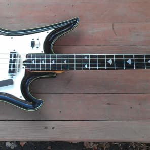 1967 Teisco EBX200 Bass Sunburst-Mezurashi! image 13