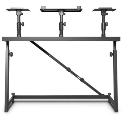 GRAVITY STANDS DJ-Desk with Flexible Loudspeaker and Laptop Tray (FDJT 01) image 3