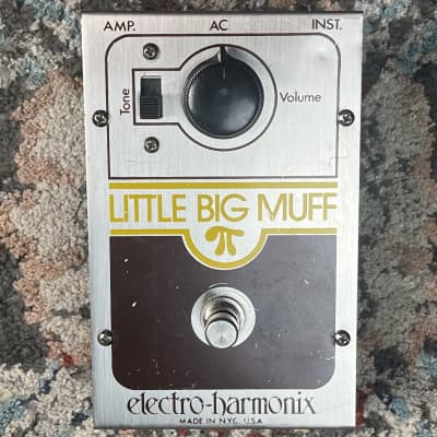 1978 Electro Harmonix Little Big Muff Pi Vintage Op Amp Fuzz Effect Pedal! G118 image 2