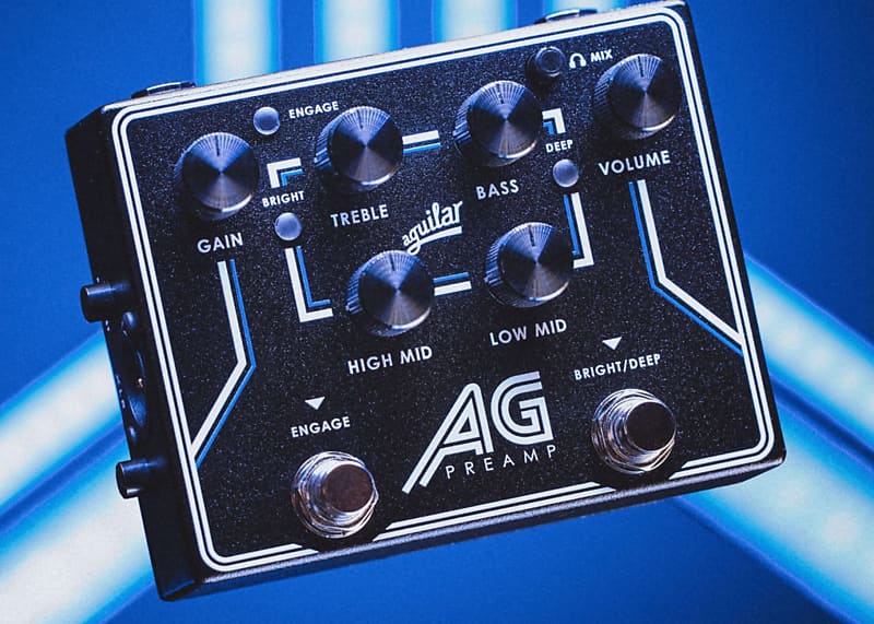 Aguilar AG Analog Bass Preamp and DI Pedal  2023  New! image 1