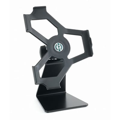 K&M 19752 ipad stand SUPER robust New never used iPad 2nd, 3rd or 4th Swivels  90 degree- image 2