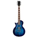 ESP LTD LEC256CBLH Left-Handed Electric Guitar Single Cut with ESP Designed Pickups - Cobalt Blue