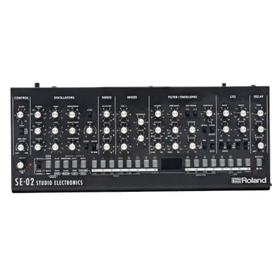 【タイムセール】Roland boutique SE-02 (専用ドック付) Roland SE-02 Boutique Series Synthesizer Module with K-25m