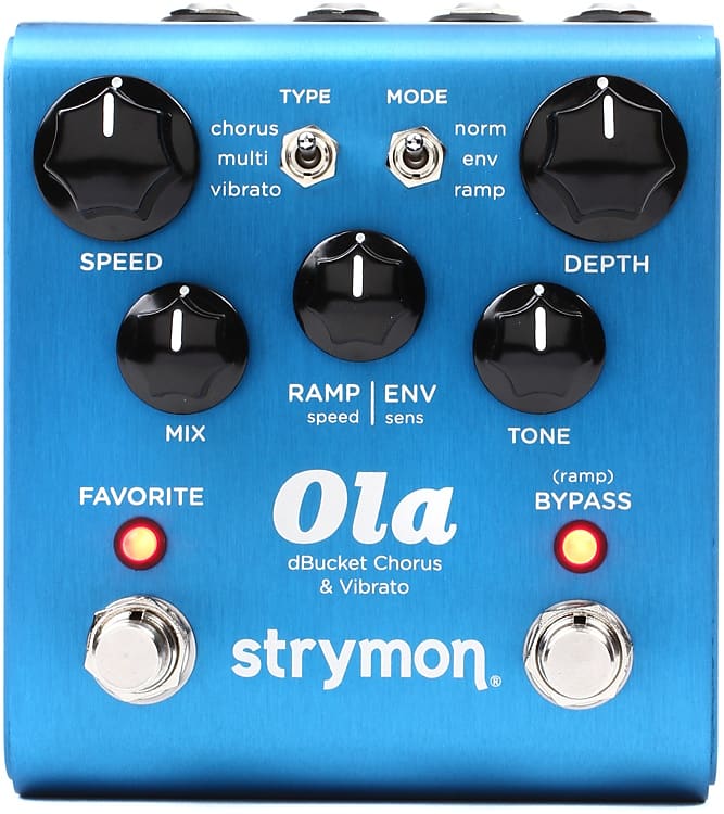 Strymon Ola dBucket Chorus and Vibrato Pedal