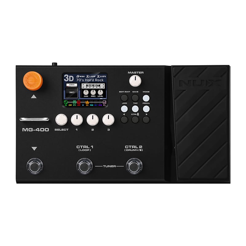 NuX MG-400 Modeling Multi-Effects Processor Pedal