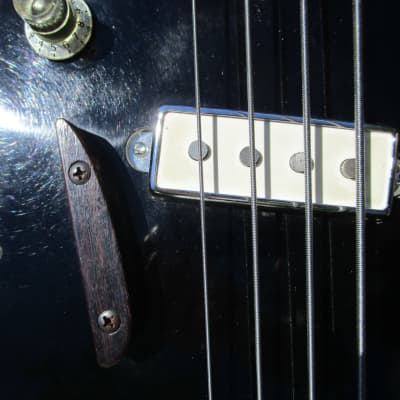 Univox UB-1 Bass Guitar, 1960's, Japan, Cherryburst, Figured Body,  Case image 5